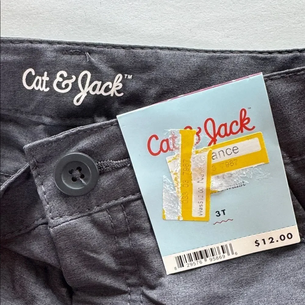 Cat & Jack Kids Heather Black Shorts Size 3T